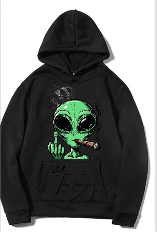 Alien Head Hoodie